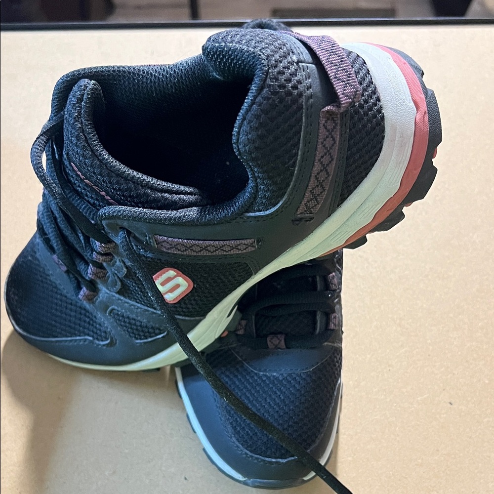 Skechers Blue and Coral Athletic Sneakers